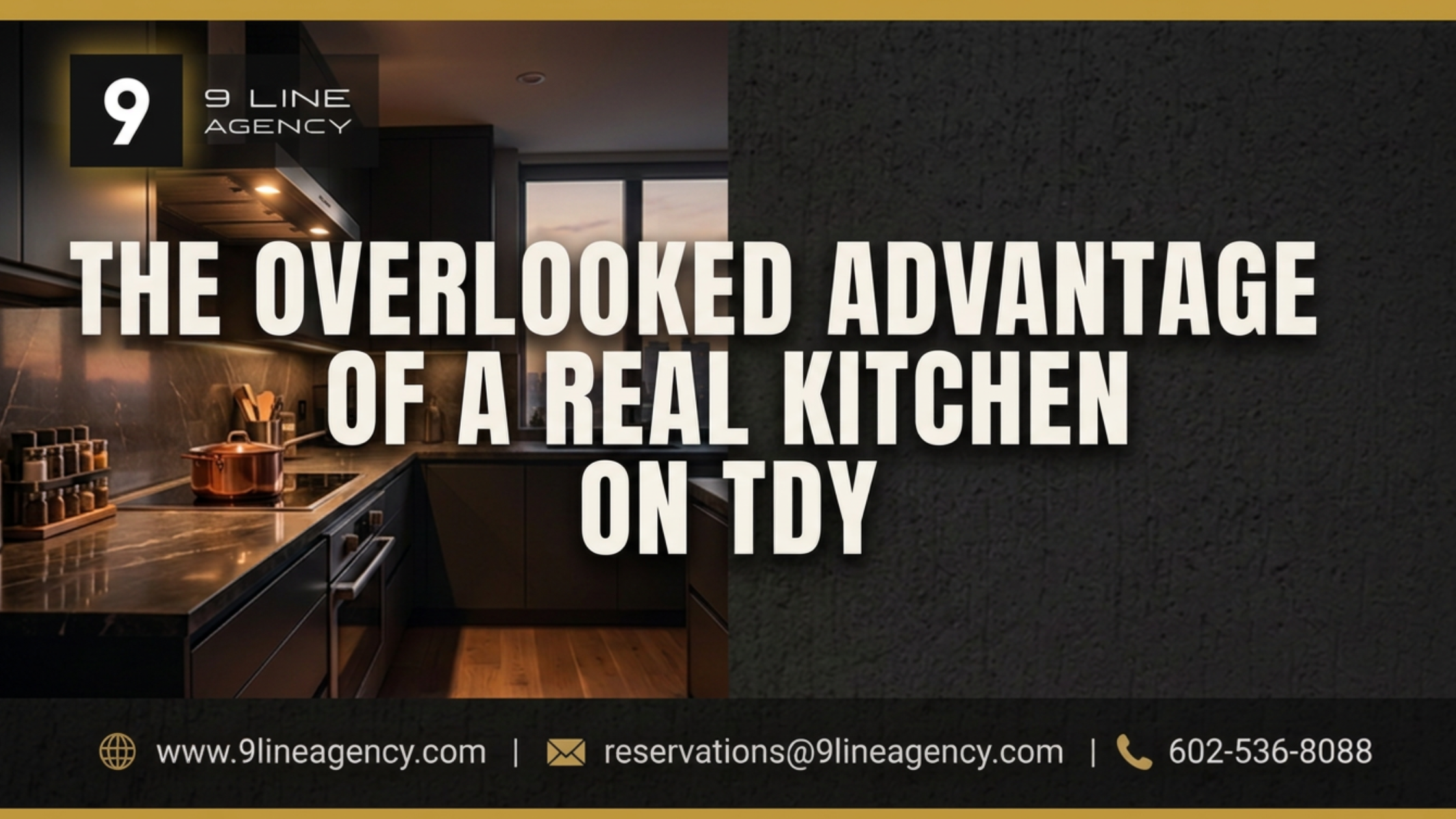 The Overlooked Advantage of a Real Kitchen on TDY