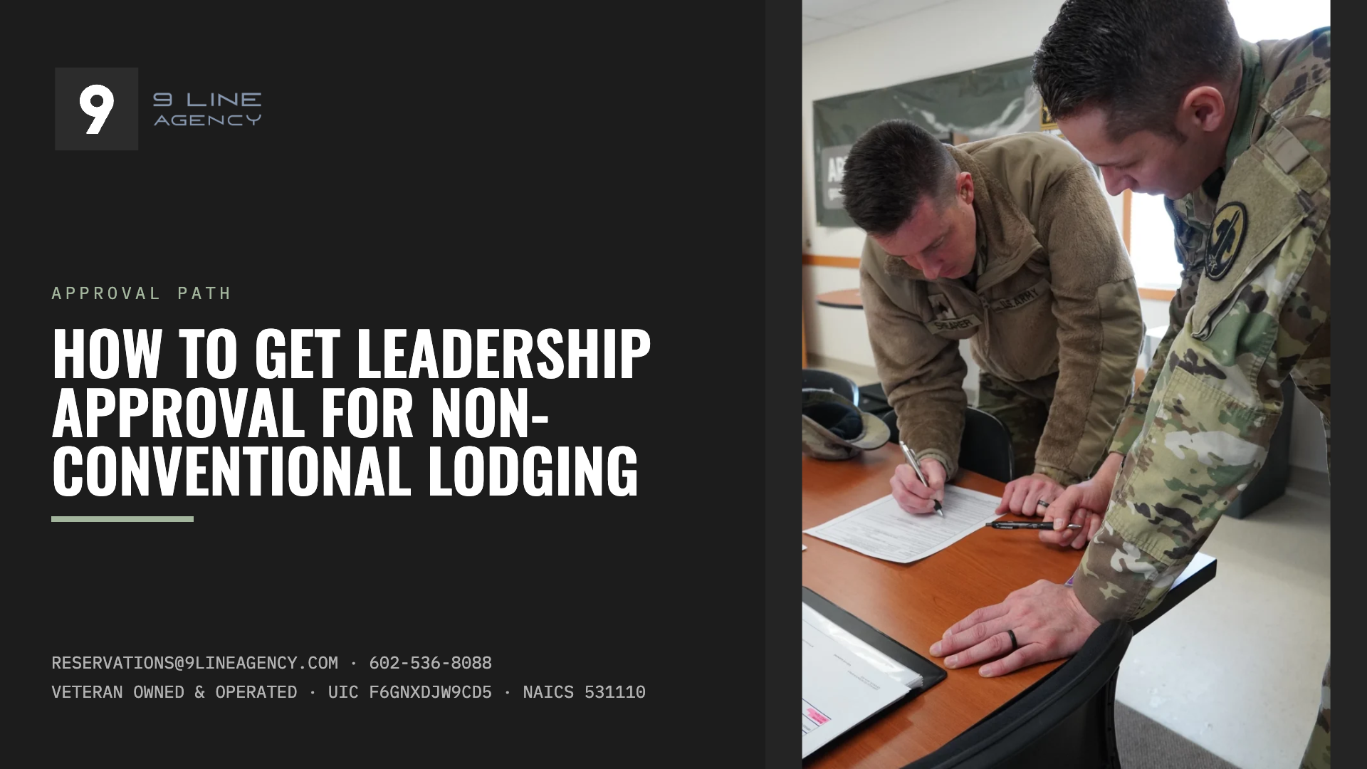 How to Get Leadership Approval for Non-Conventional Lodging