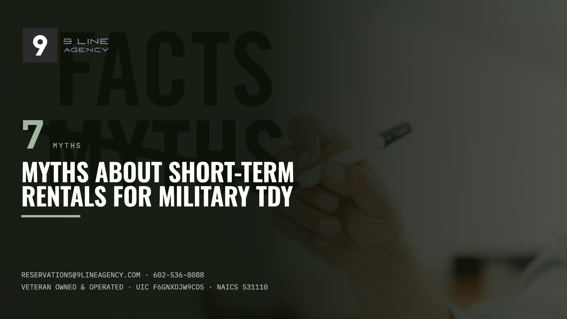 7 Myths About Short-Term Rentals for Military TDY