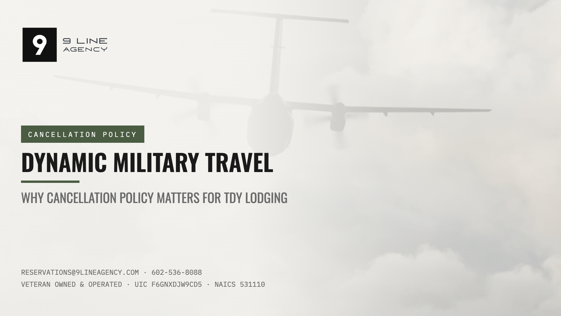 Dynamic Military Travel and Why Cancellation Policy Matters for TDY Lodging