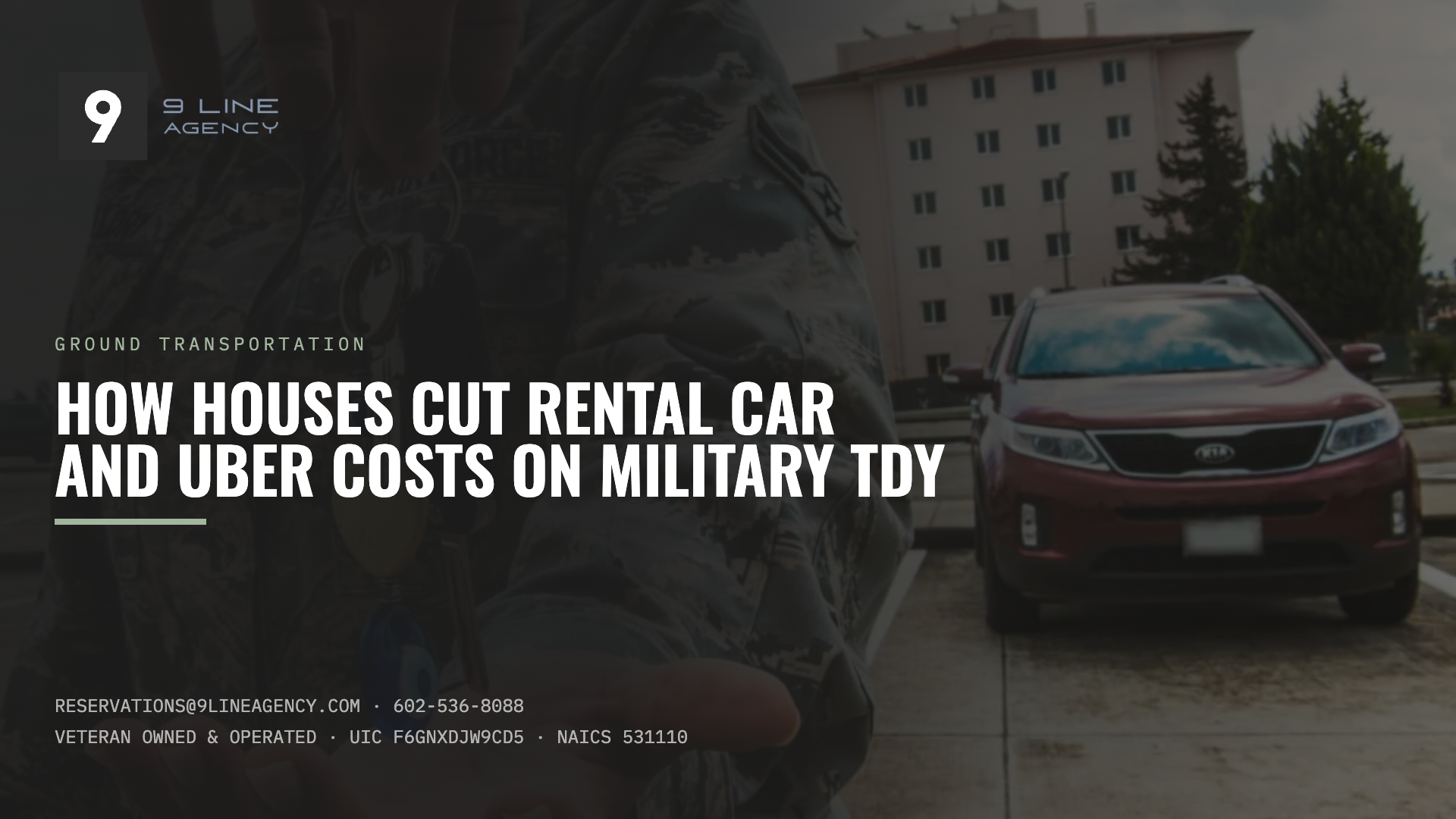 How Houses Cut Rental Car and Uber Costs on Military TDY